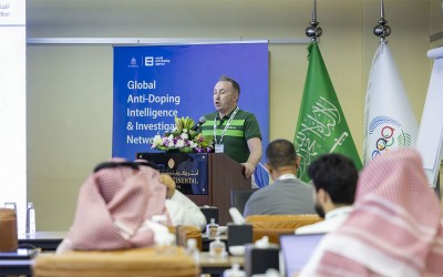 من دورة البحث والتقصي في مجال المنشطات. (المركز الإعلامي لوزارة الرياضة)