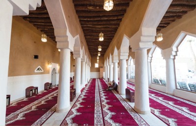 مسجد السريحة التاريخي. (المركز الإعلامي للهيئة العامة للسياحة والتراث الوطني)