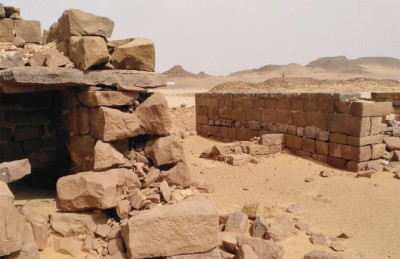 موقع كلوة الأثري في منطقة تبوك. (المركز الإعلامي للهيئة العامة للسياحة والتراث الوطني)
