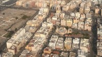 جوية تظهر بعض الأراضي البيضاء داخل النطاق العمراني. (سعوديبيديا)