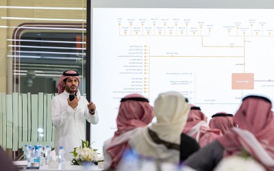 ورشة تعريفية عن مبادرة التحول الحضري. (المركز الإعلامي لهيئة فنون العمارة والتصميم)