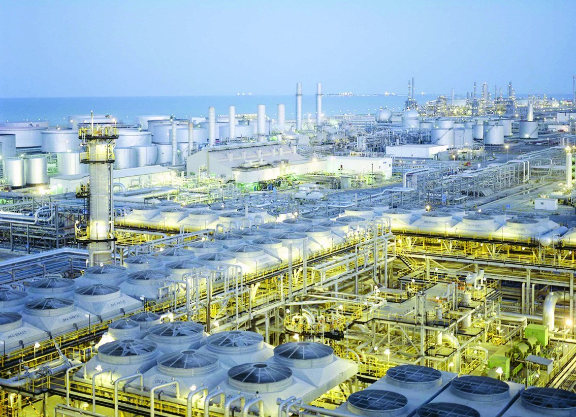 The oil refinery in Ras Tannurah