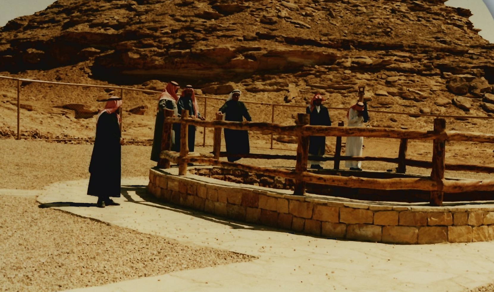 بئر سيسرا في منطقة الجوف