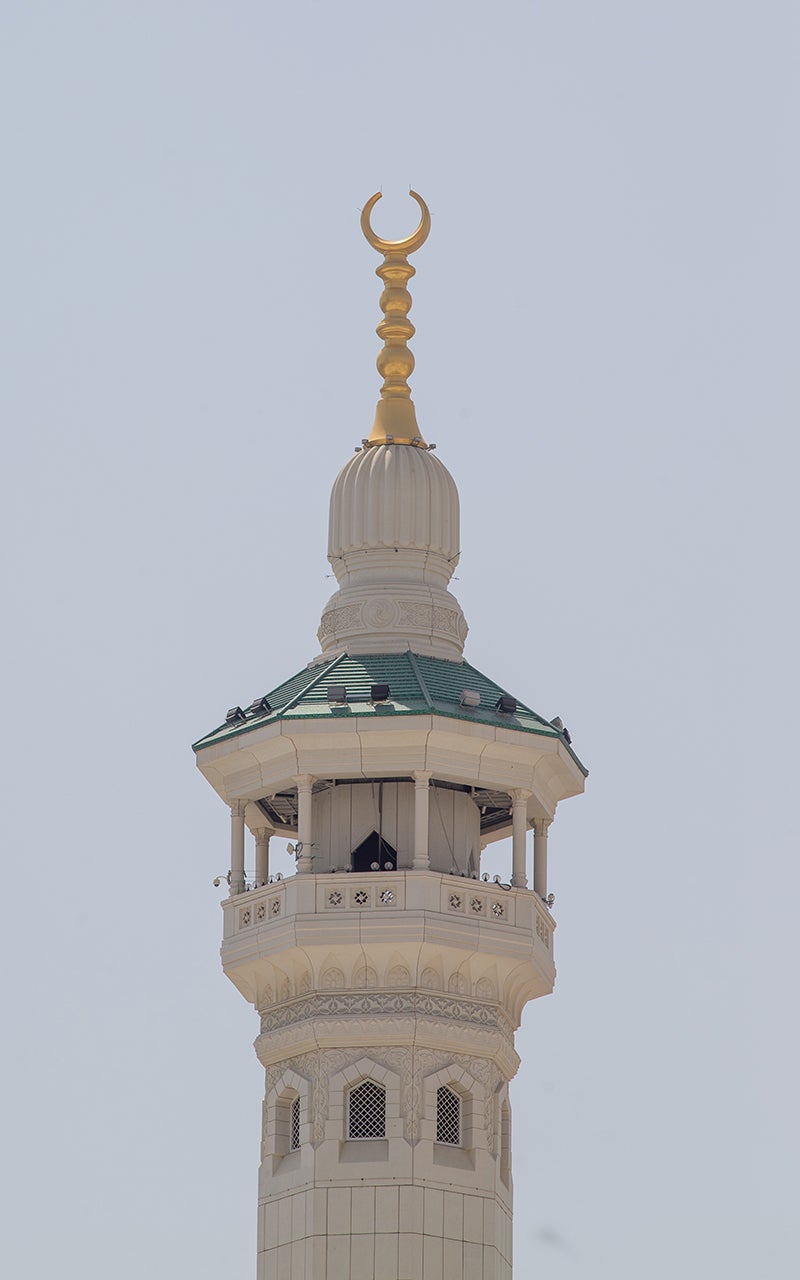 Minaret In A Mosque