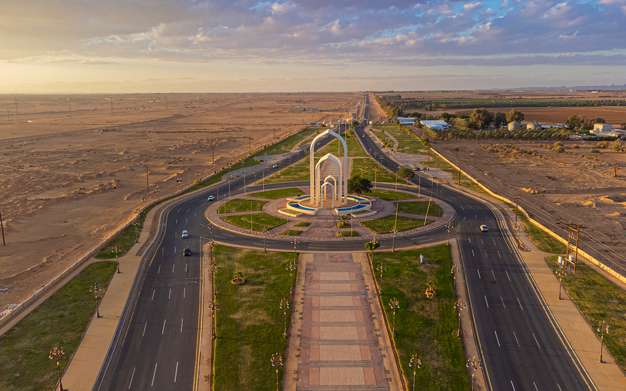 بوابة الشمال في تبوك